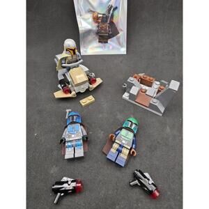 Lego Star Wars 75267 Mandalorian Battle Pack w/ 4 Minifigures Incomplete Set
